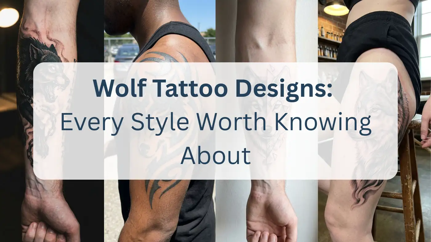 wolf tattoo designs featured