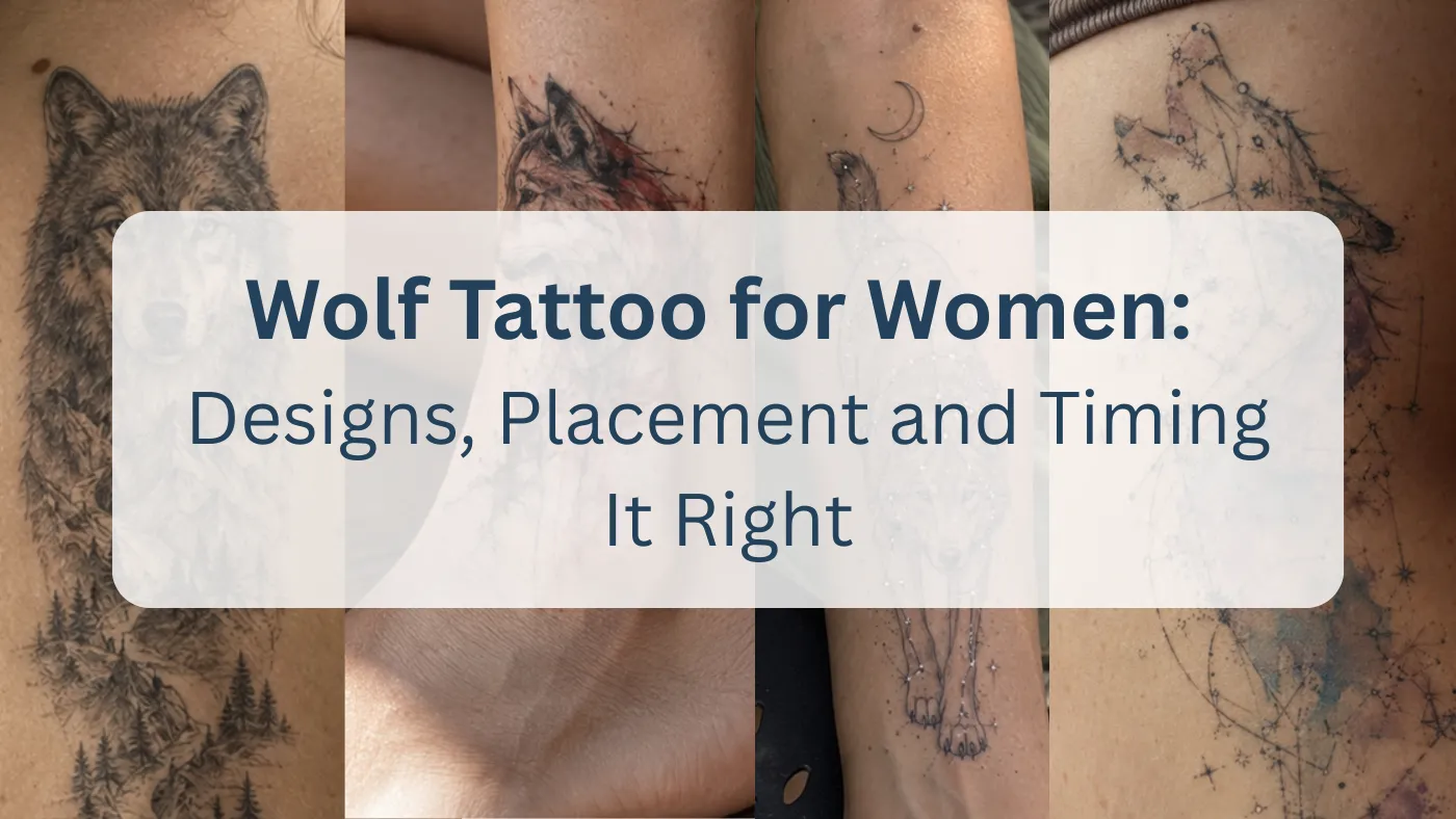 Wolf Tattoos for Women featured image