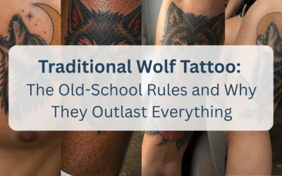 Traditional Wolf Tattoo: The Old-School Rules and Why They Outlast Everything